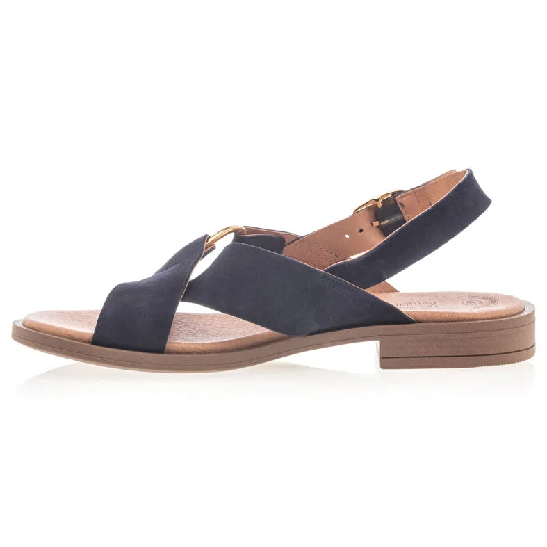 Sandalias/ descalzo mujer azul