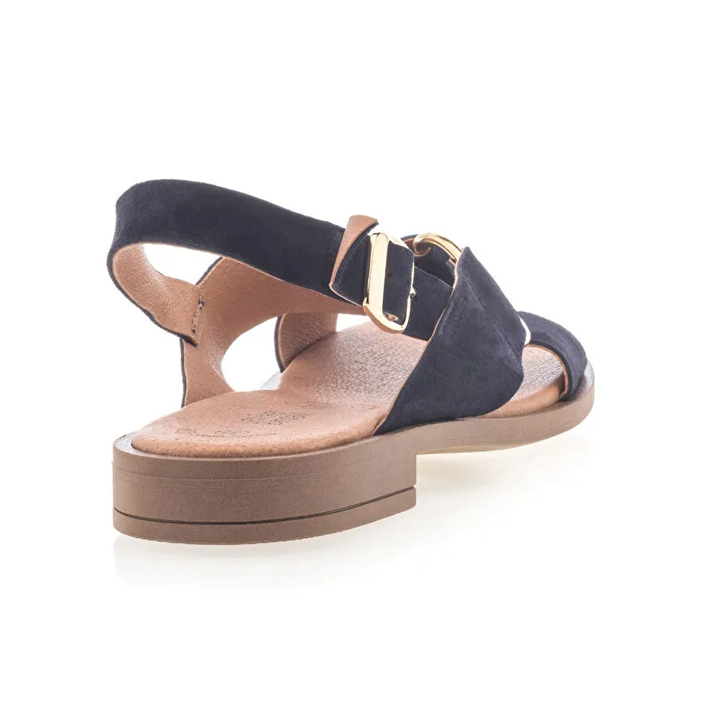Sandalias/ descalzo mujer azul