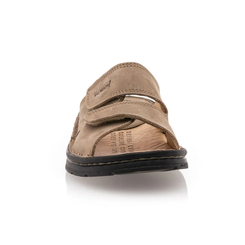 Sandalias hombre beige