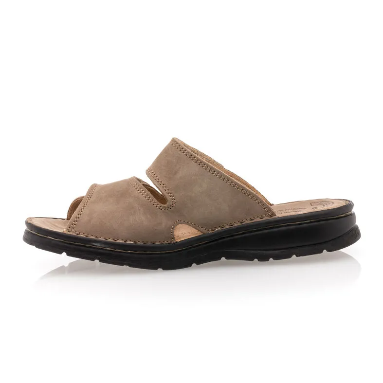 Sandalias hombre beige