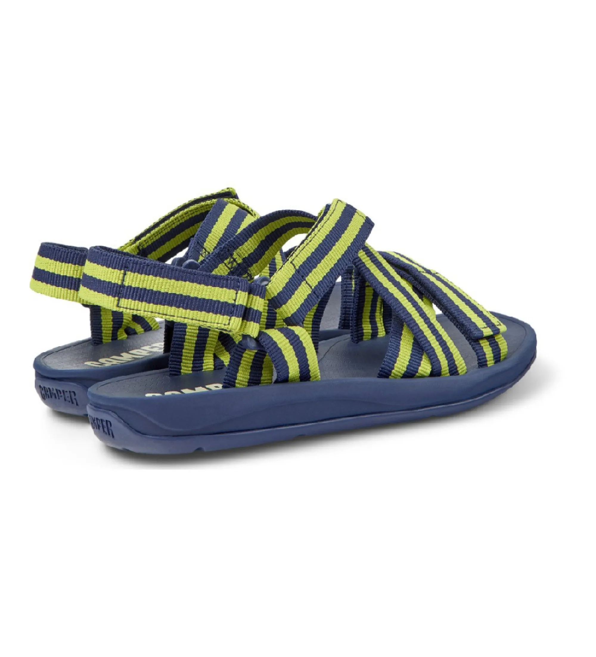 Sandalias Match azul, verde