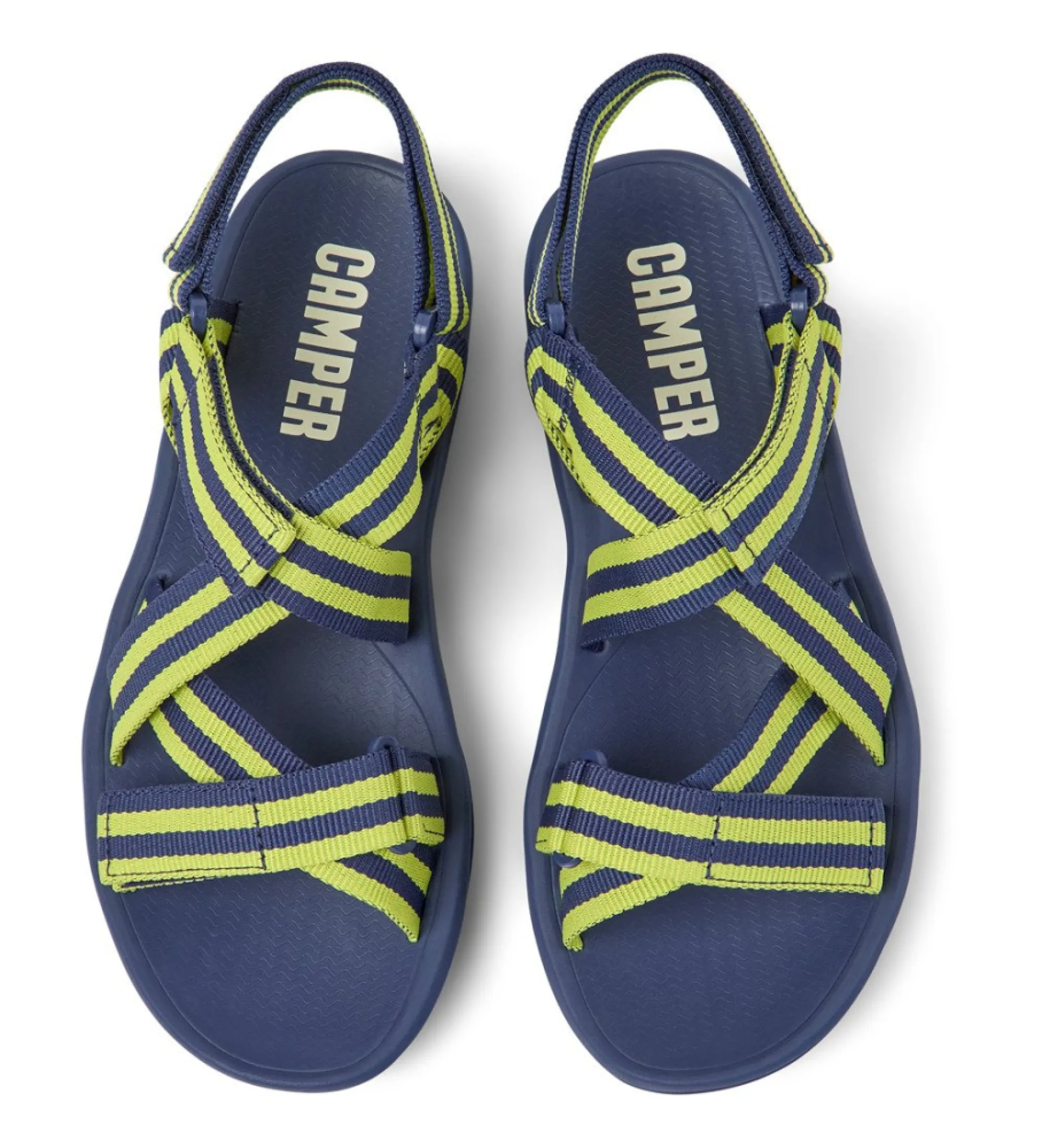 Sandalias Match azul, verde