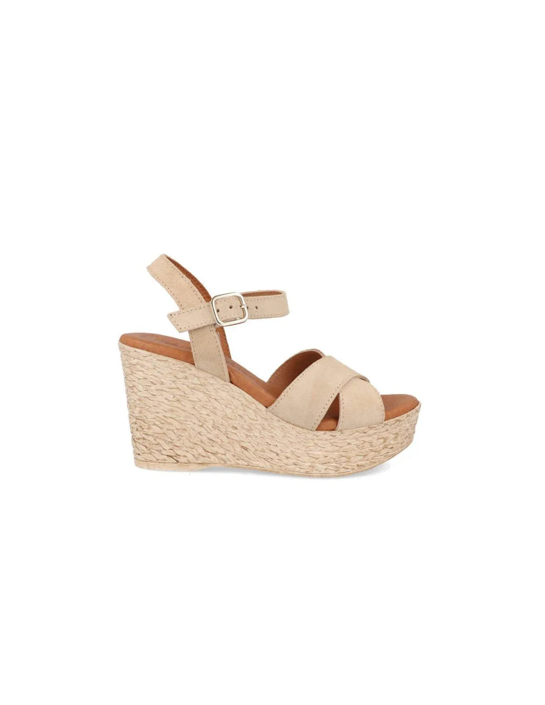 Sandalias mujer plataforma cuña