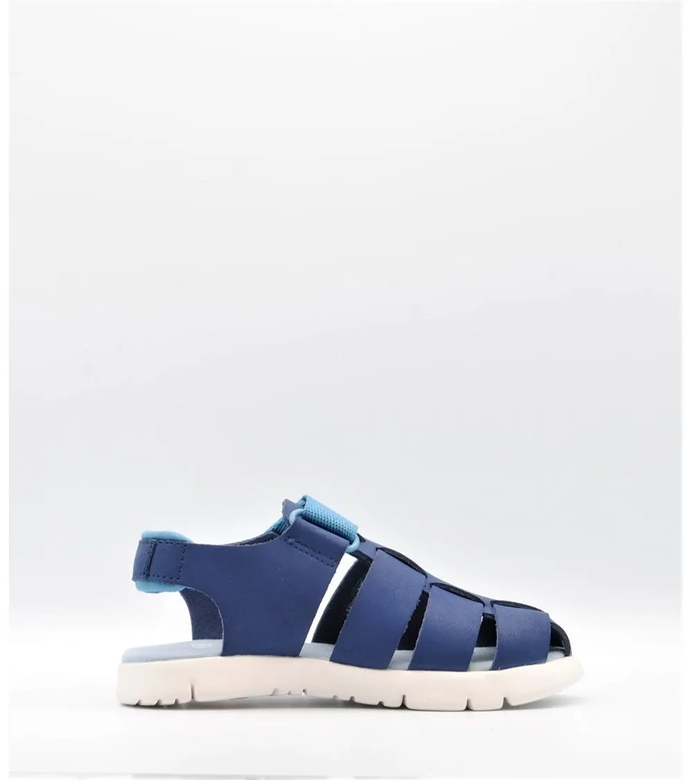 SANDALIAS NIÑO CAMPER ORUGA VELCRO AZUL