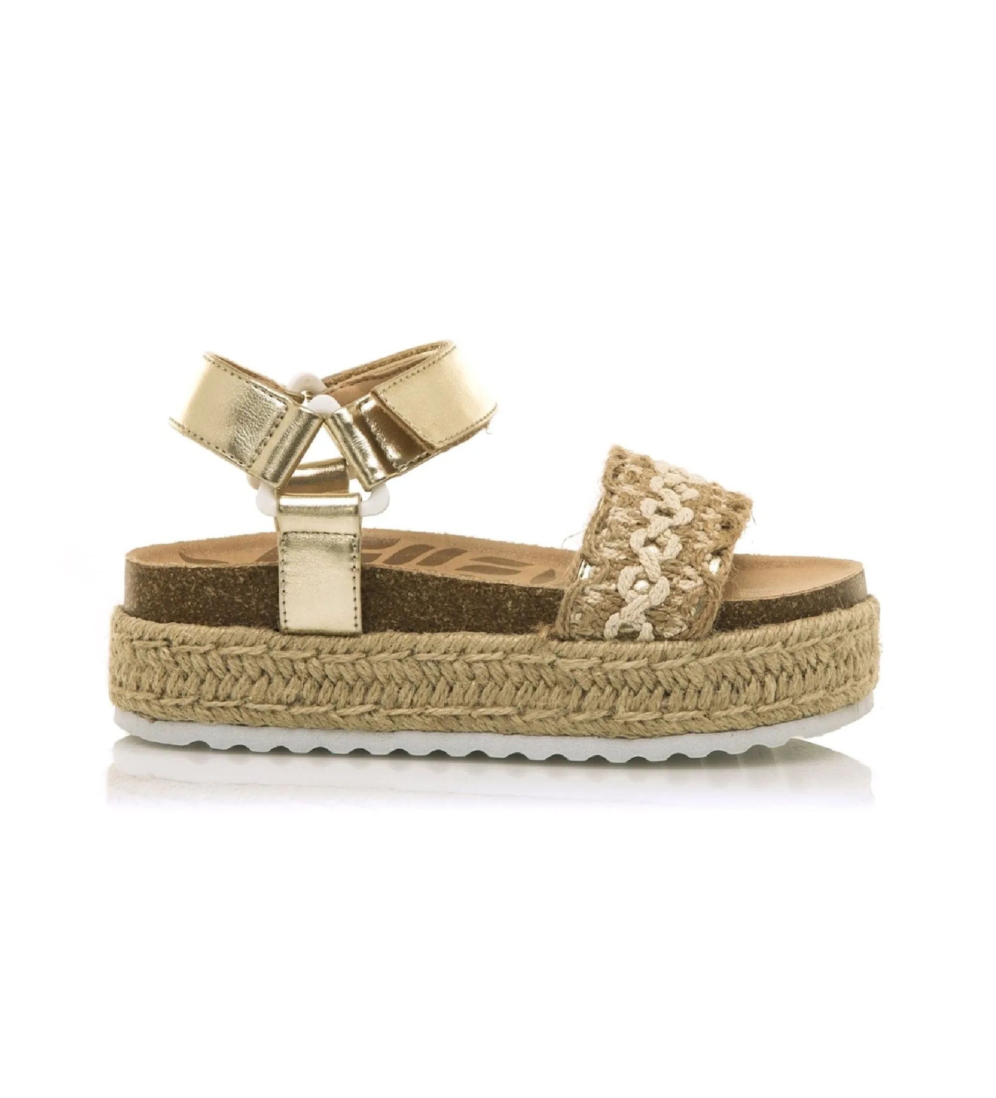 Sandalias Padbio beige