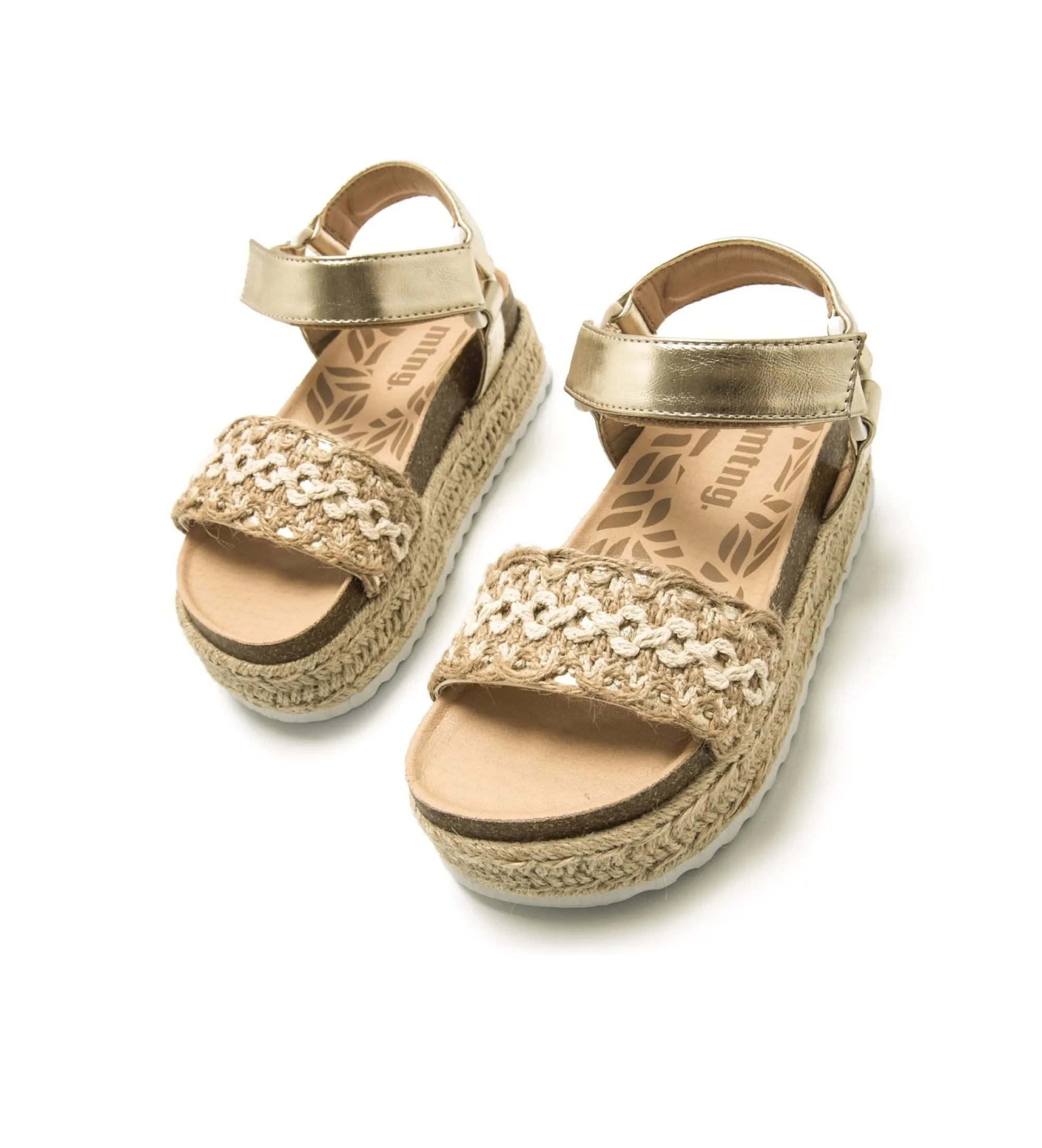 Sandalias Padbio beige