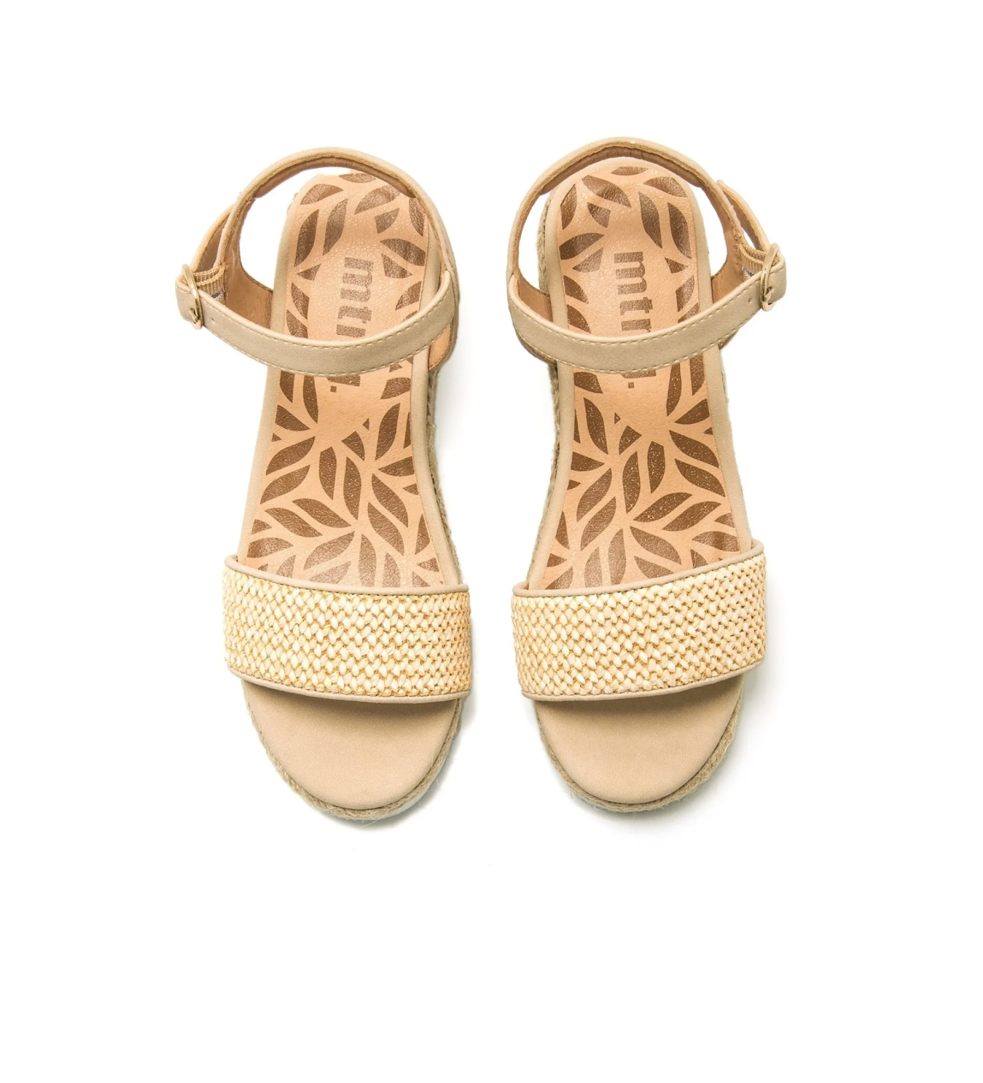 Sandalias Padme beige