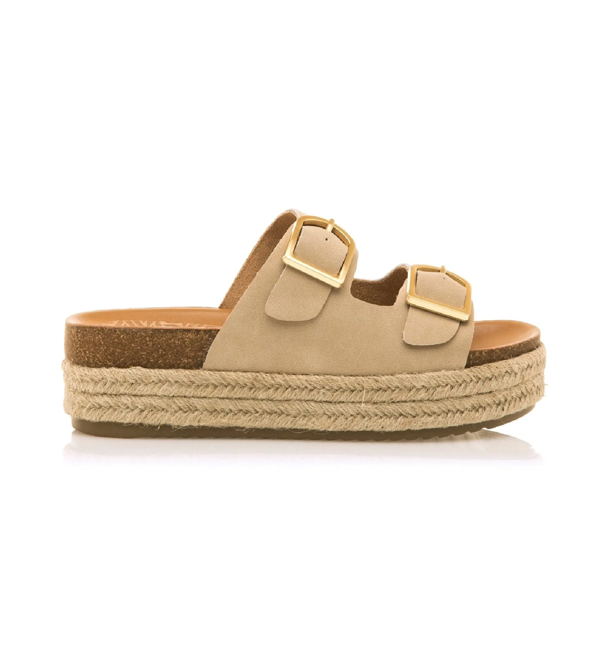 Sandalias Perla beige