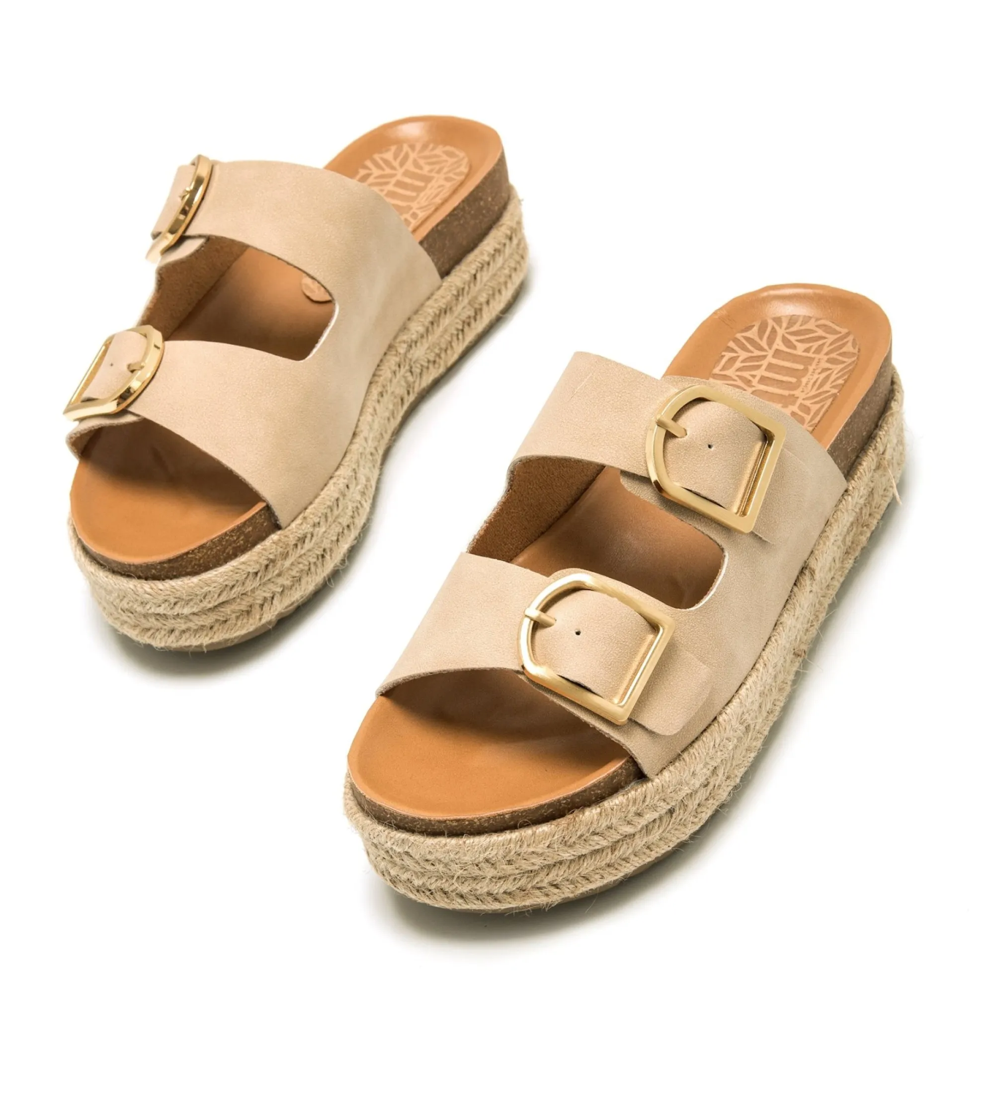 Sandalias Perla beige