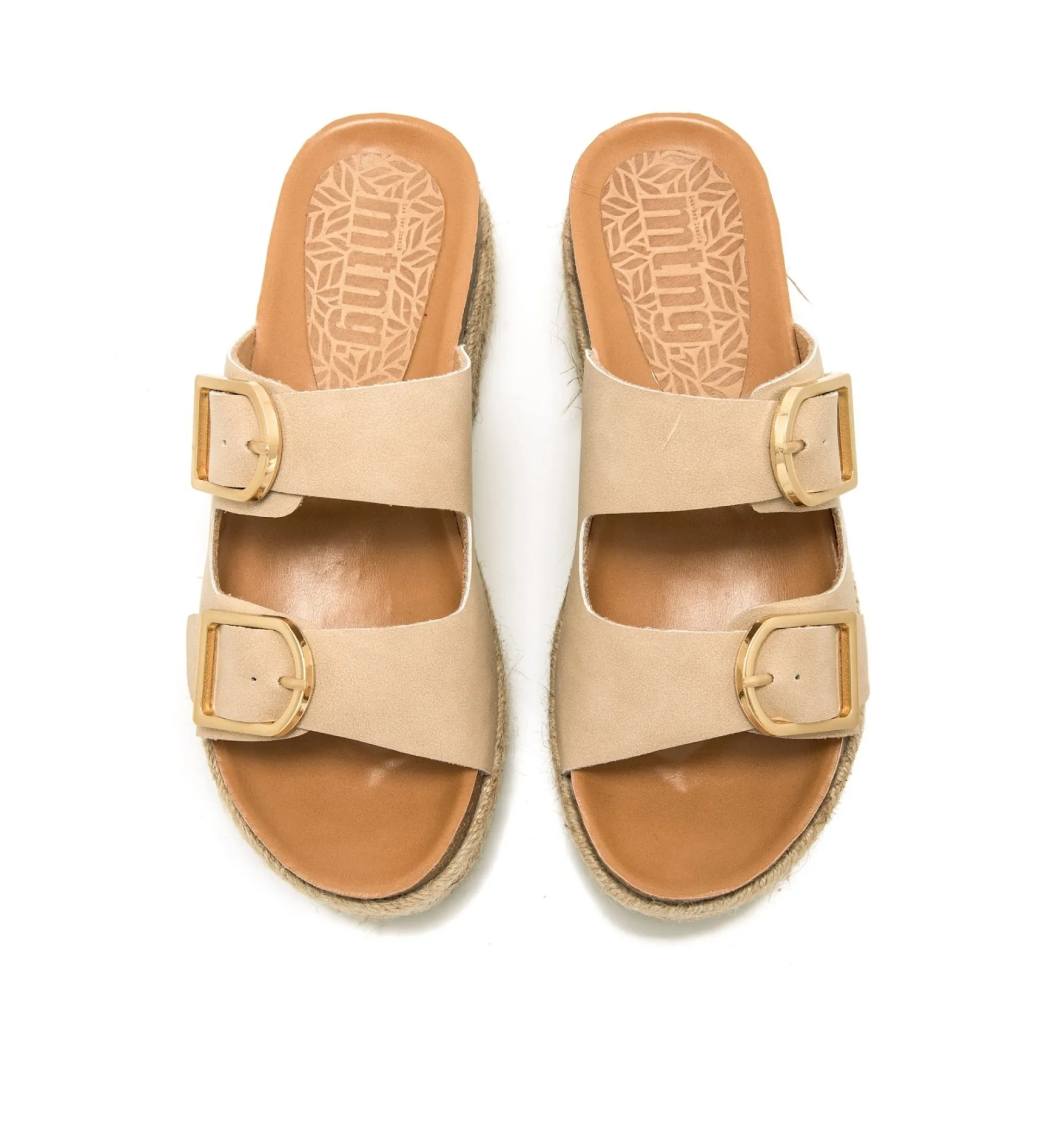 Sandalias Perla beige