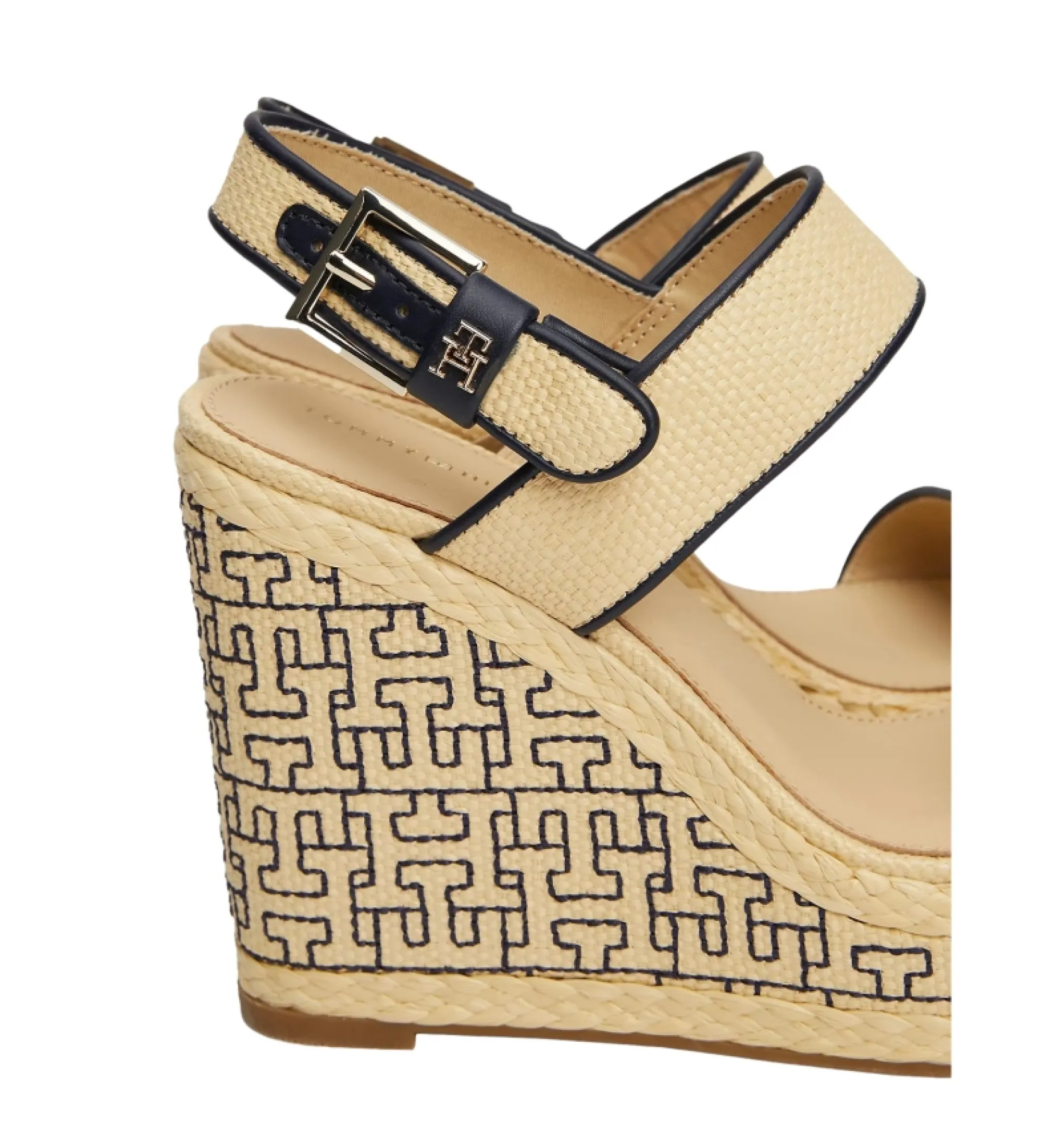 Sandalias Rafia beige
