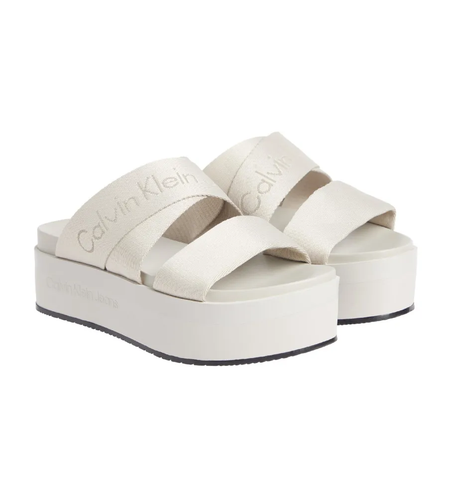 Sandalias Webbing beige
