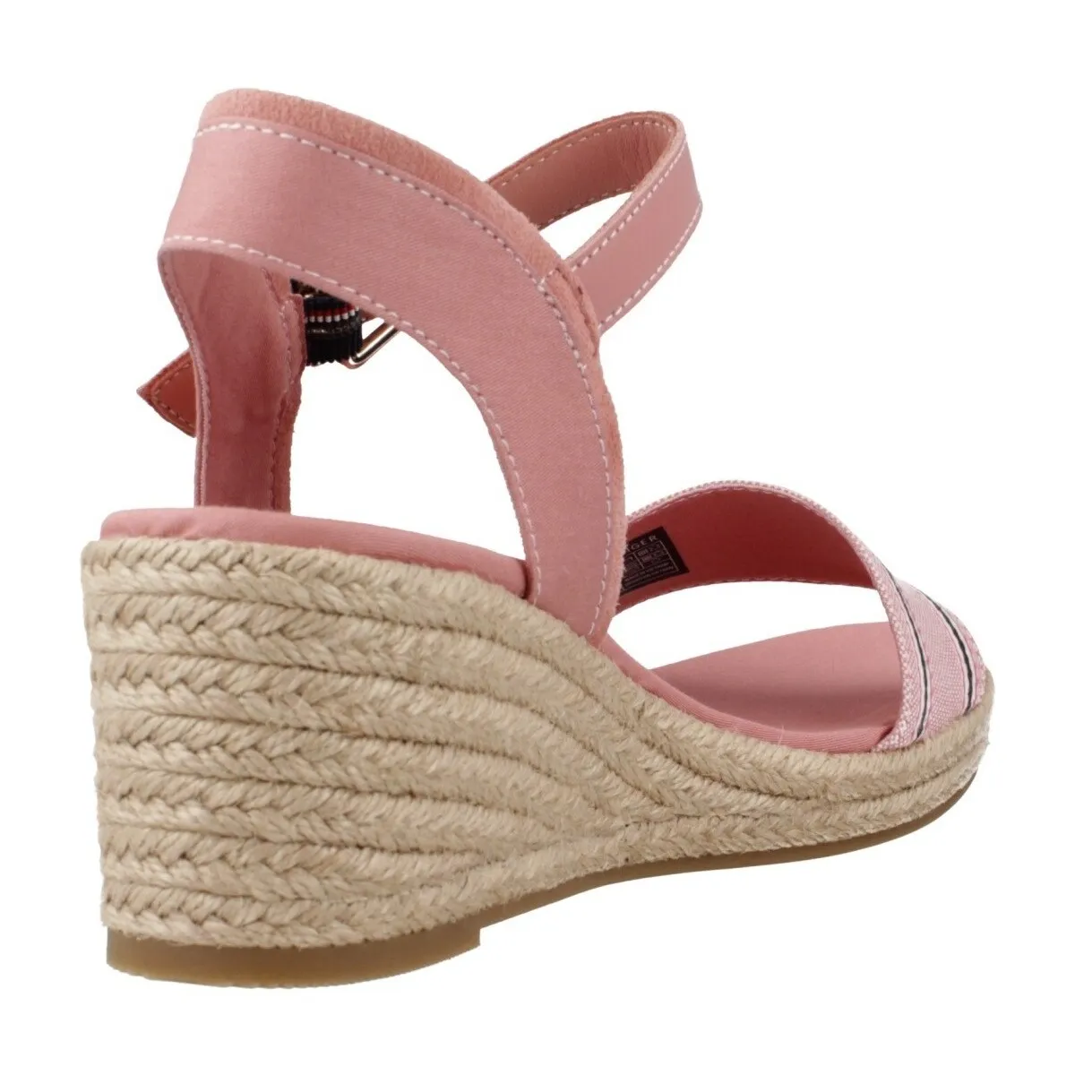 SHIRTING WEDGE SANDAL