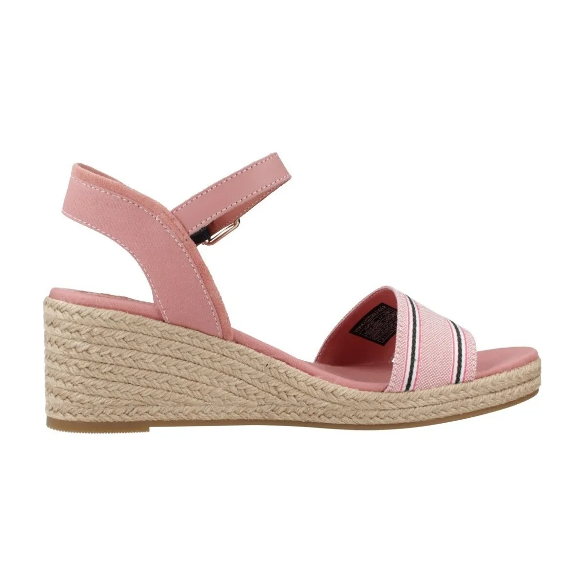 SHIRTING WEDGE SANDAL