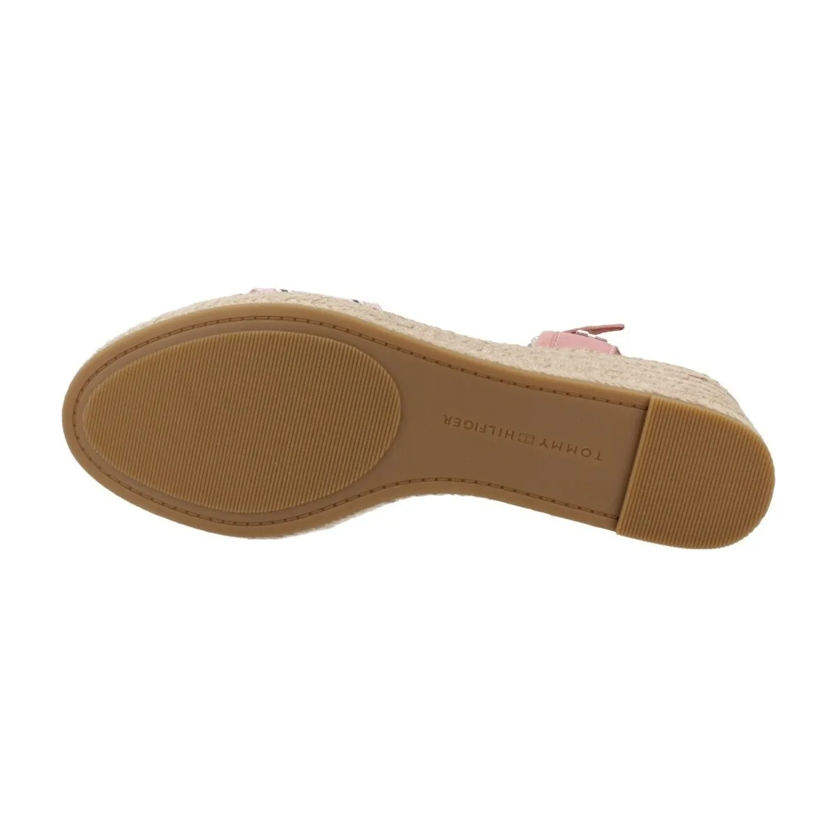 SHIRTING WEDGE SANDAL