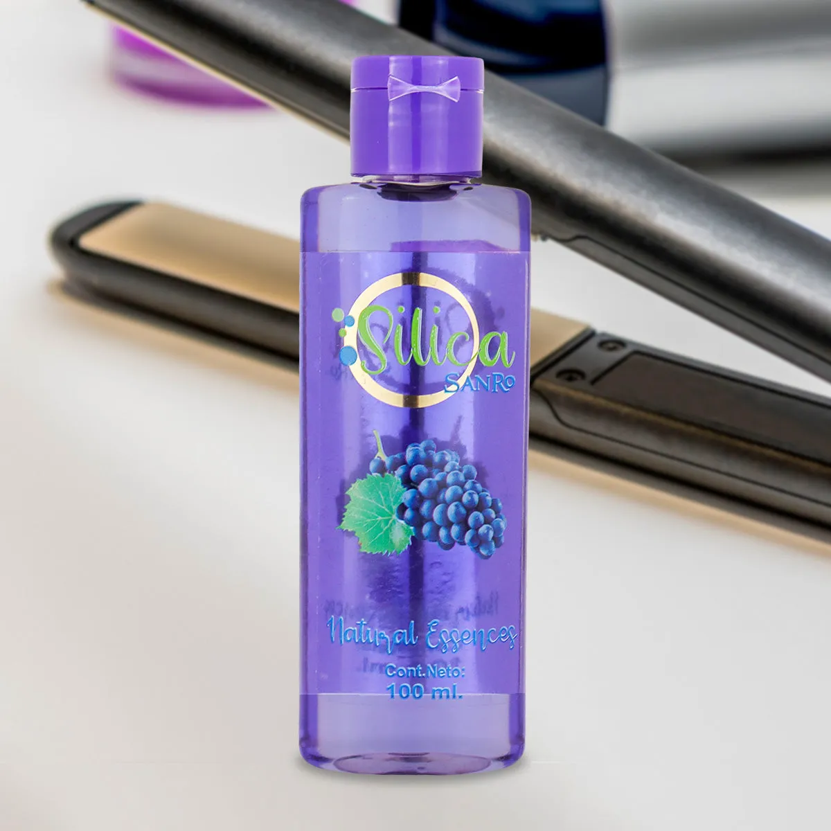 Silica Profesional para Cabello SANRO, Uva 100ml
