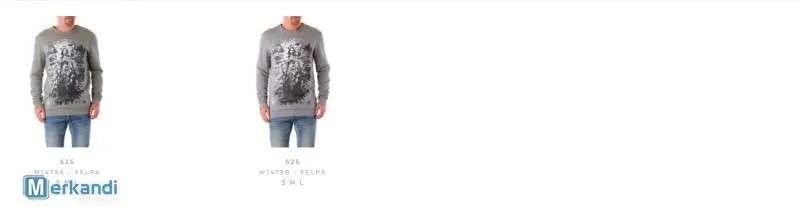 STOCK SUDADERAS DE HOMBRE 525 S/S