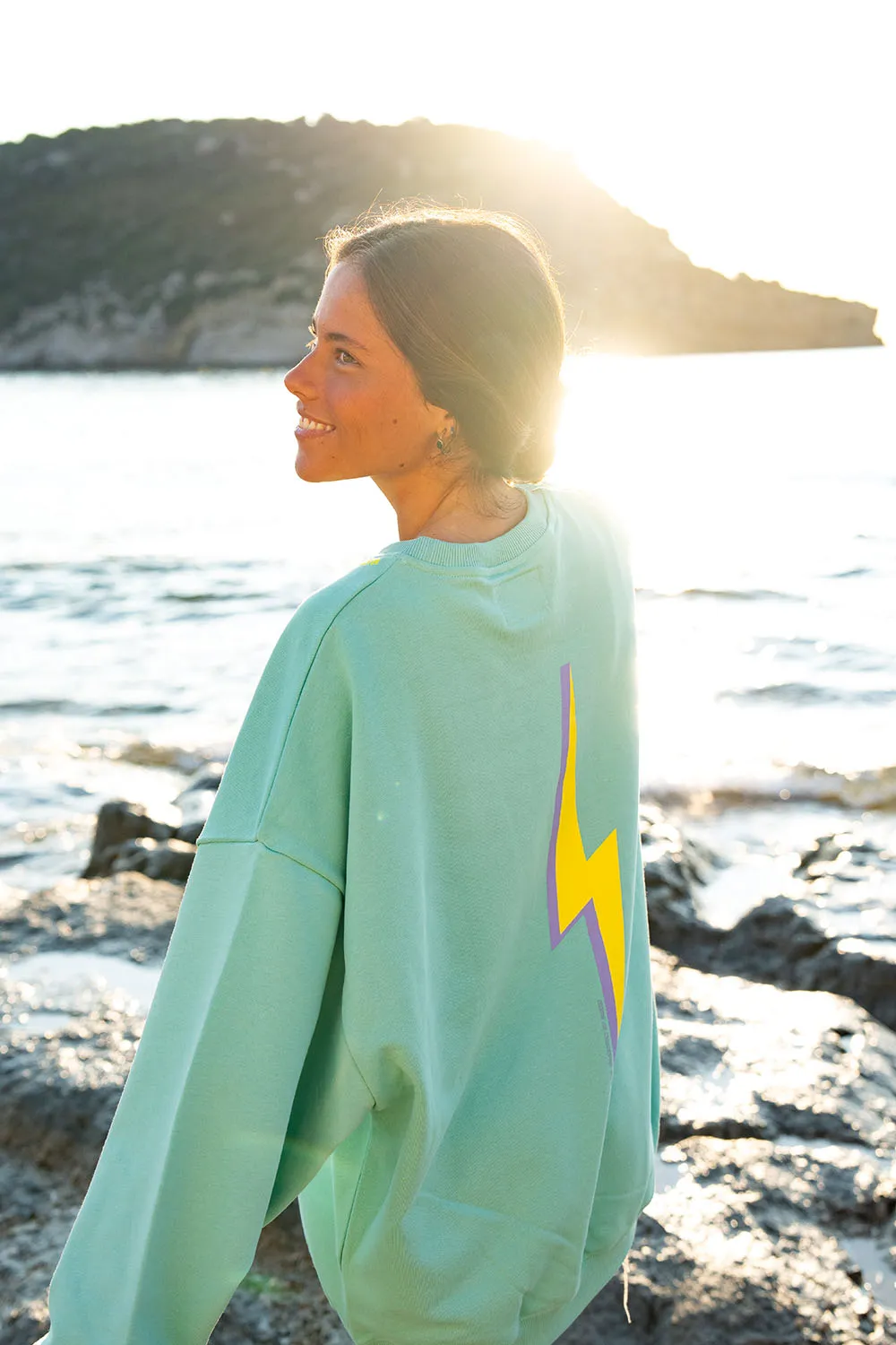 Sudadera Karma verde