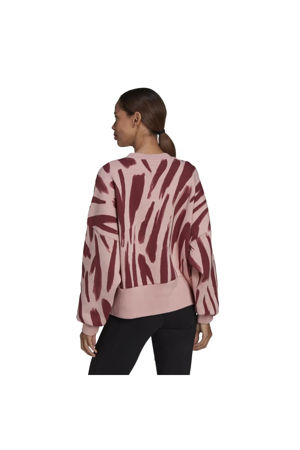 sudaderas adidas w fi ff crew rosa hf1659