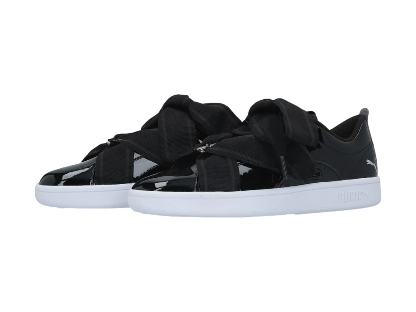 Tenis Puma Smash V2 Negro Para Niña