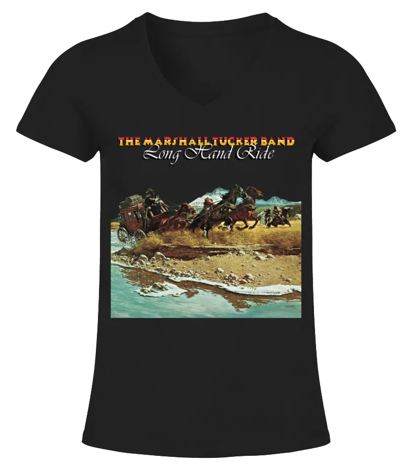The Marshall Tucker Band BK (5) Camiseta cuello pico Mujer