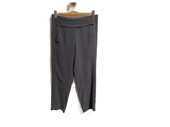 VANESSA BRUNO Pantalón T.fr 34 Viscosa Gris 