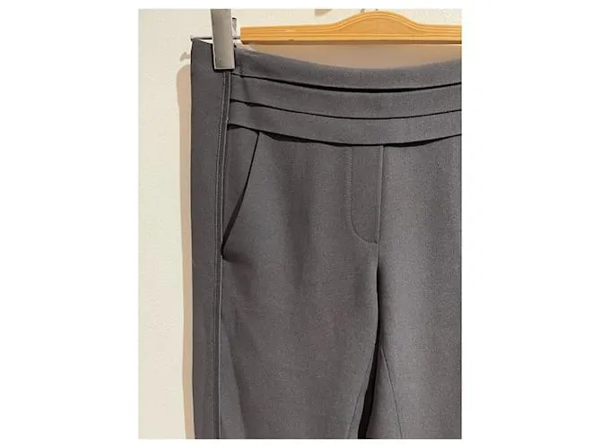 VANESSA BRUNO Pantalón T.fr 34 Viscosa Gris 