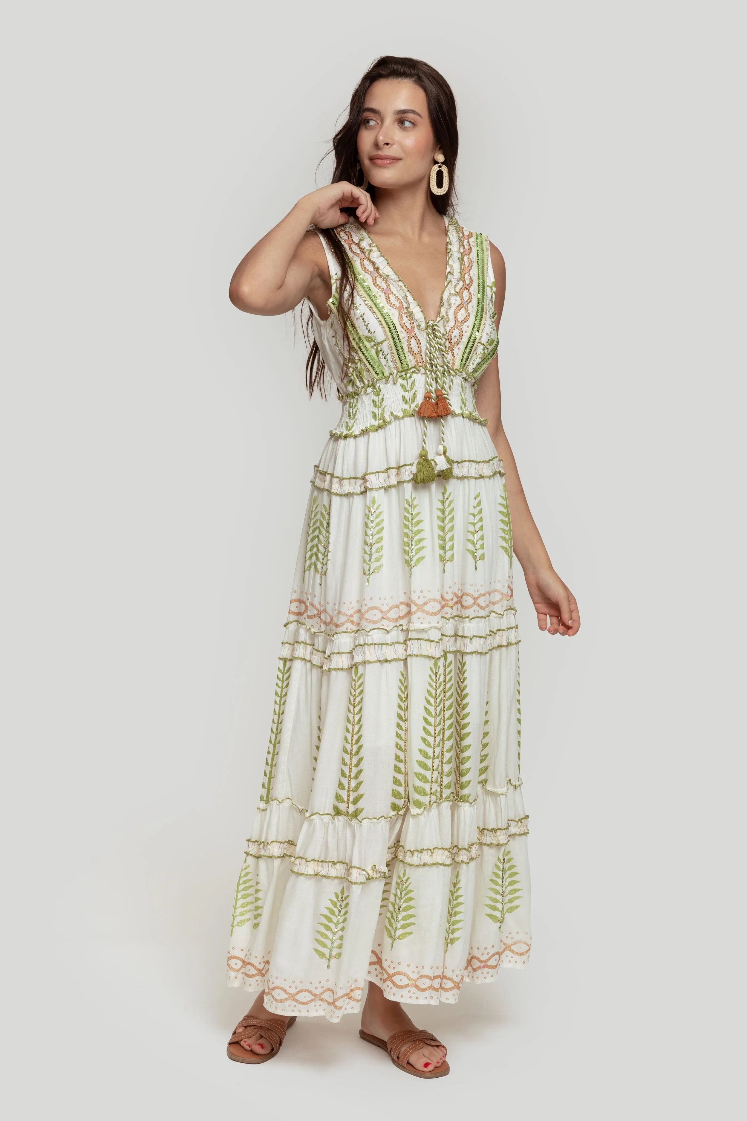 VESTIDO BOHO ESTAMPADO