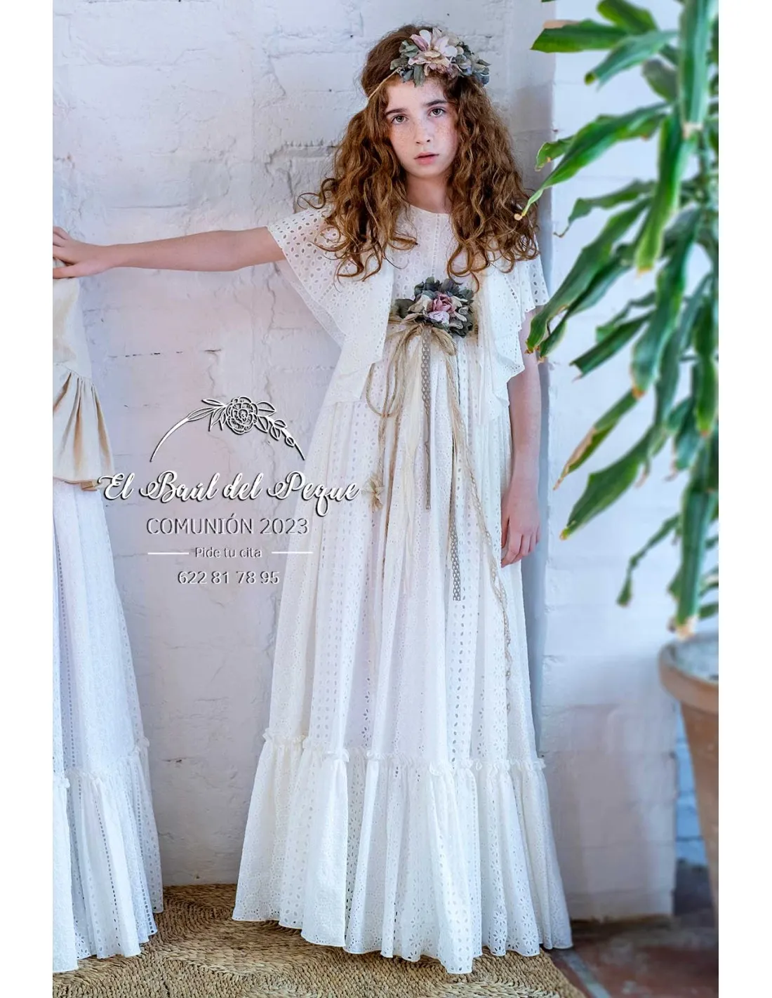 Vestido Comunión Amabela Colección Annetta 2023