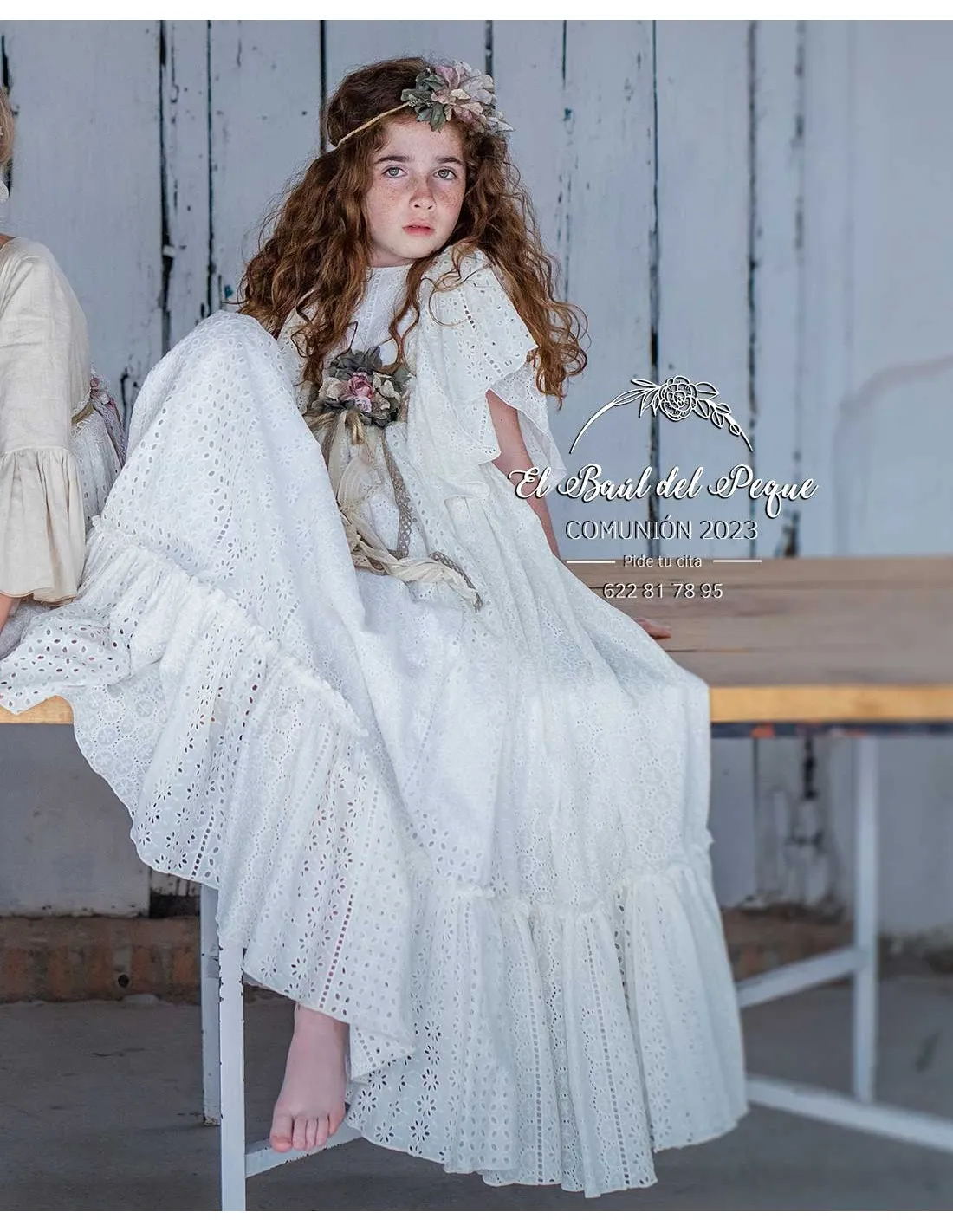 Vestido Comunión Amabela Colección Annetta 2023
