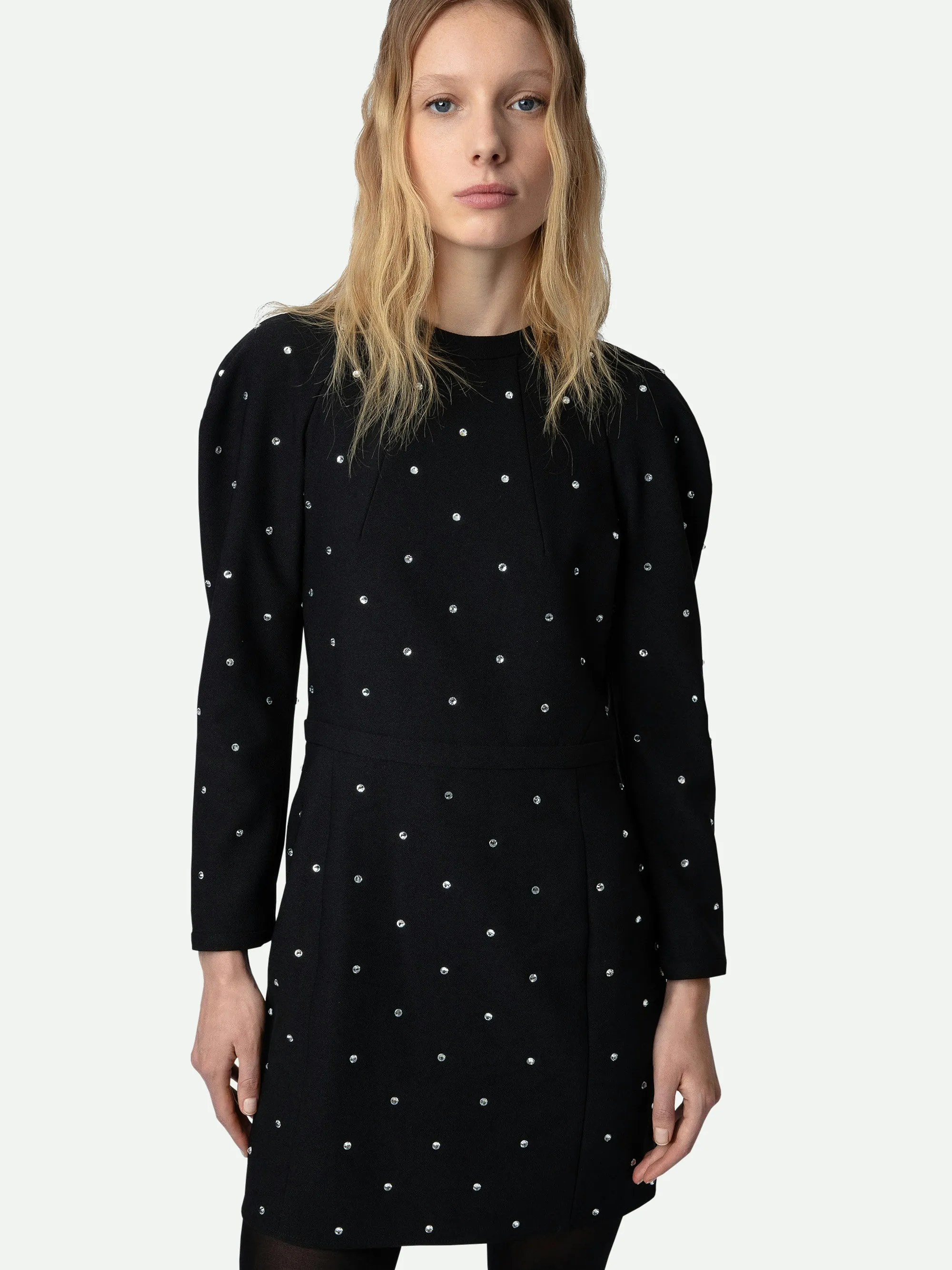 Vestido con strass Racia