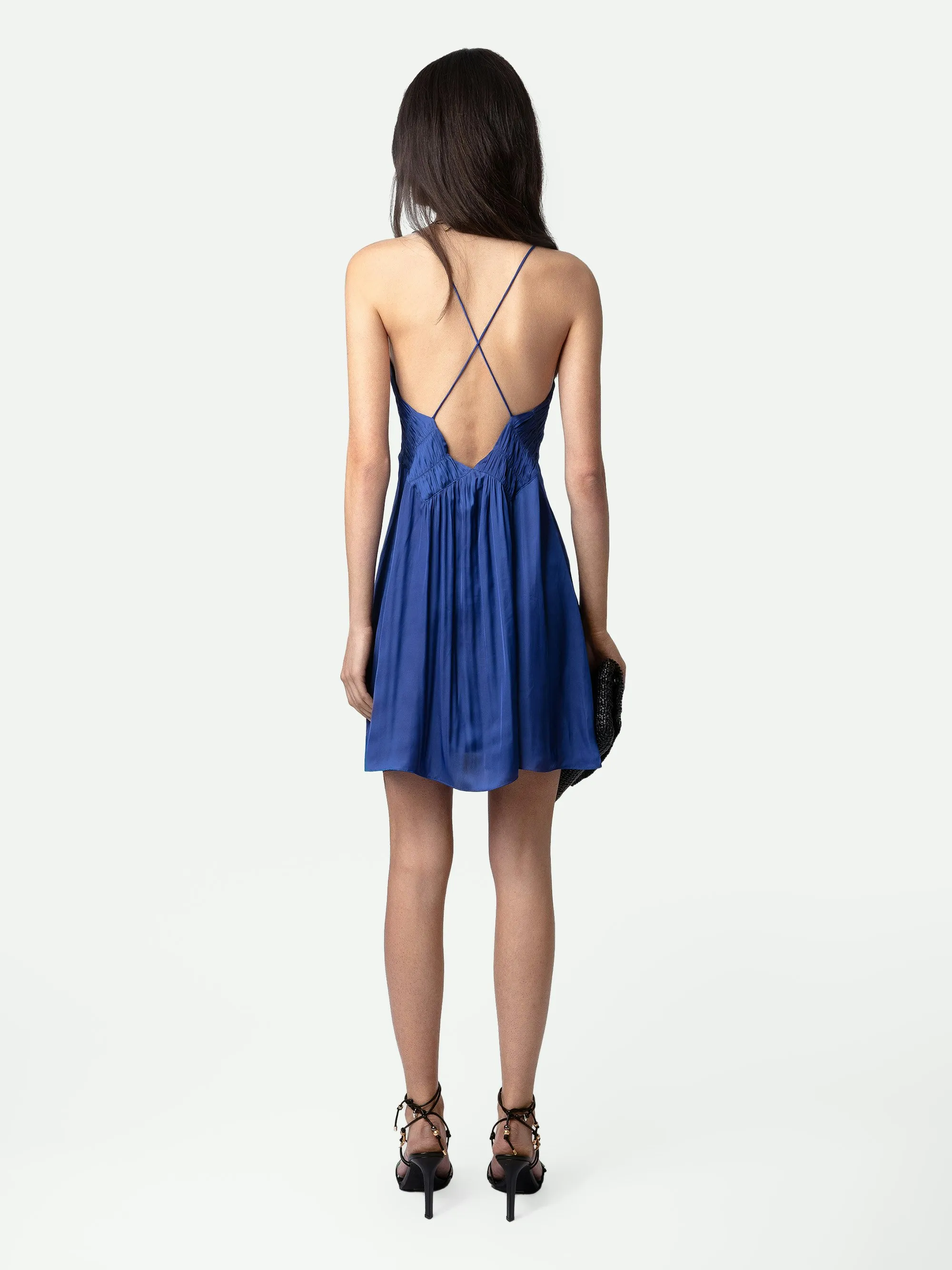 Vestido de Satén Rayonna