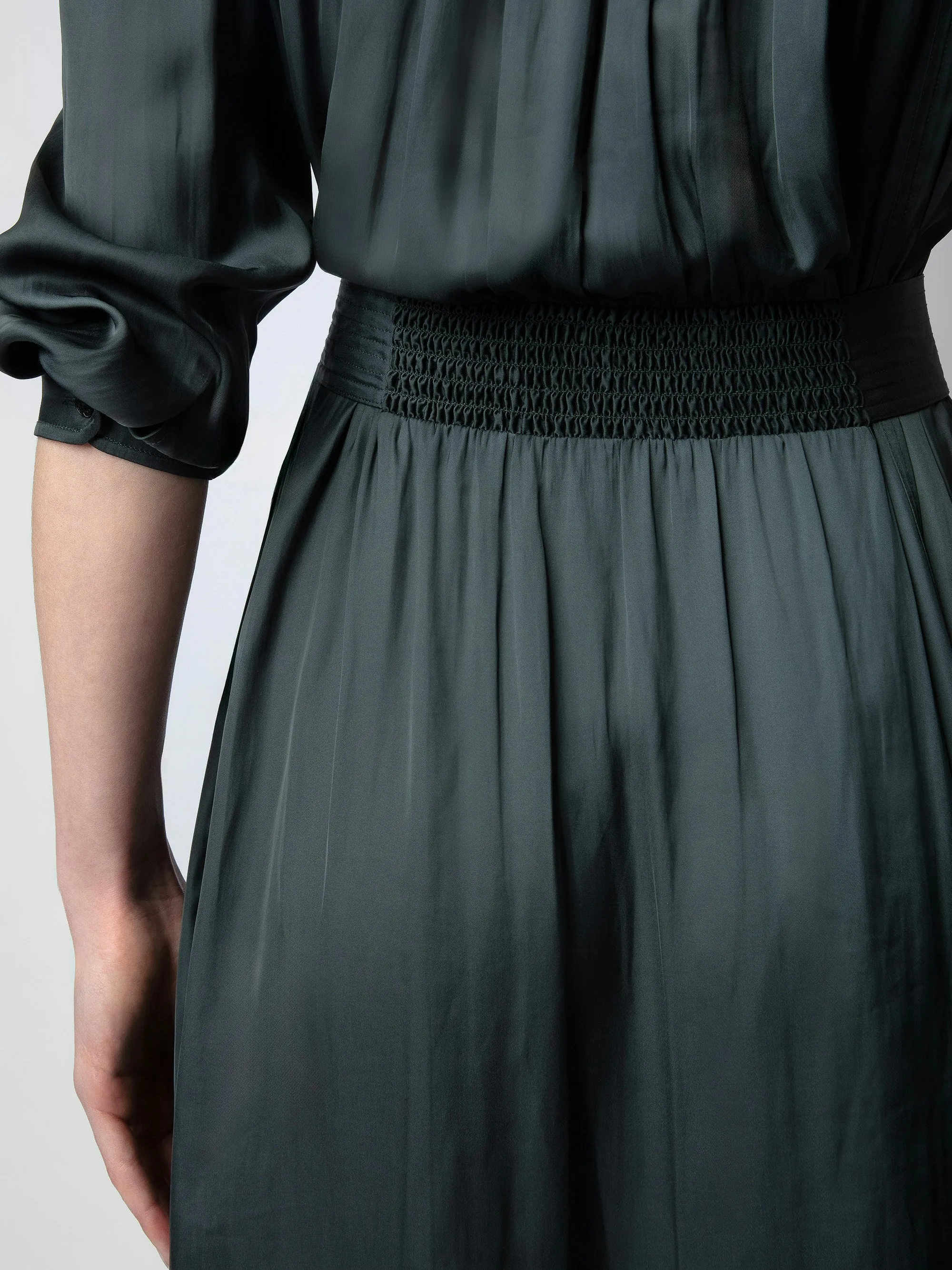 Vestido de Satén Ritchil