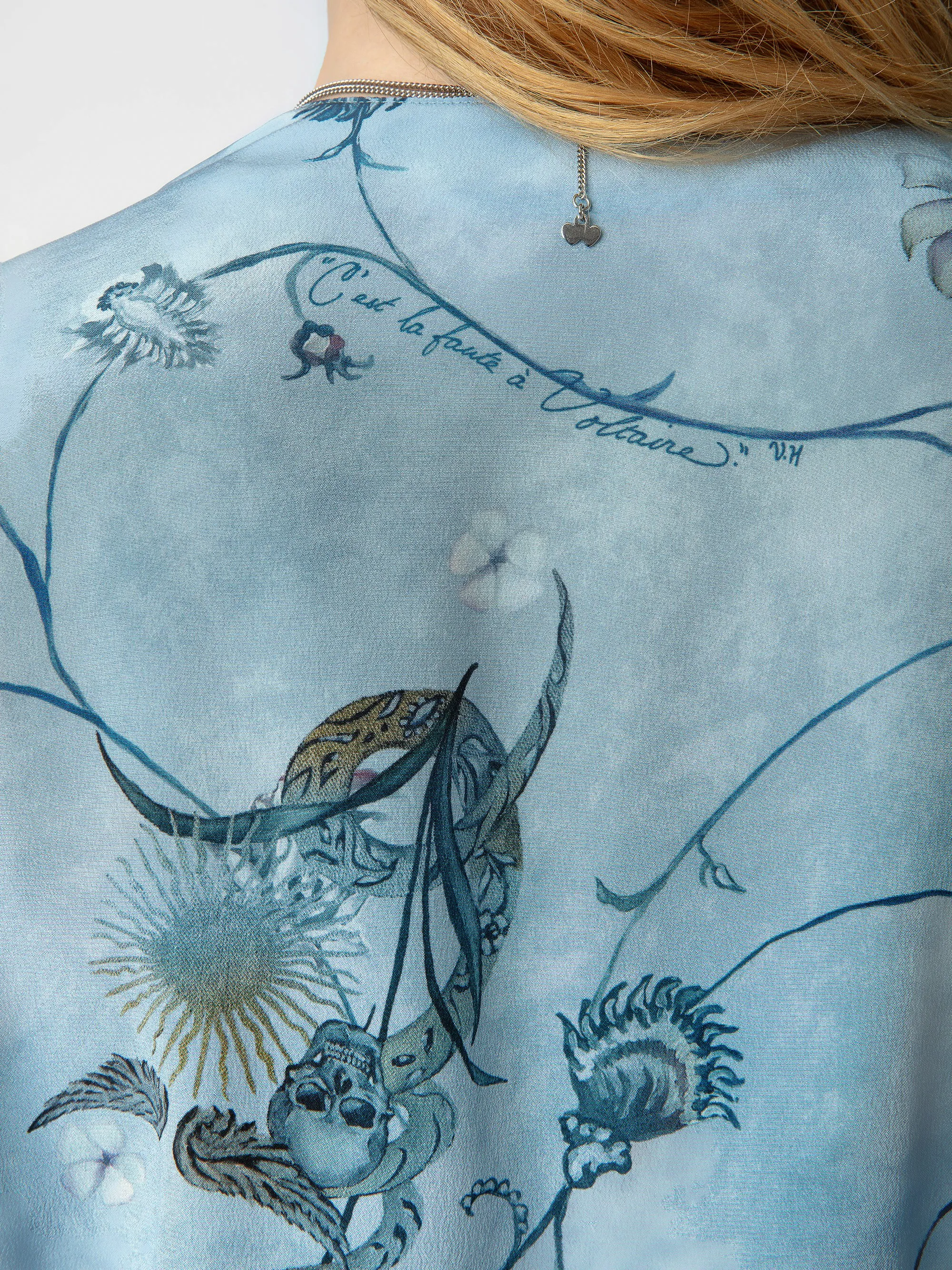 Vestido de Seda Rogers