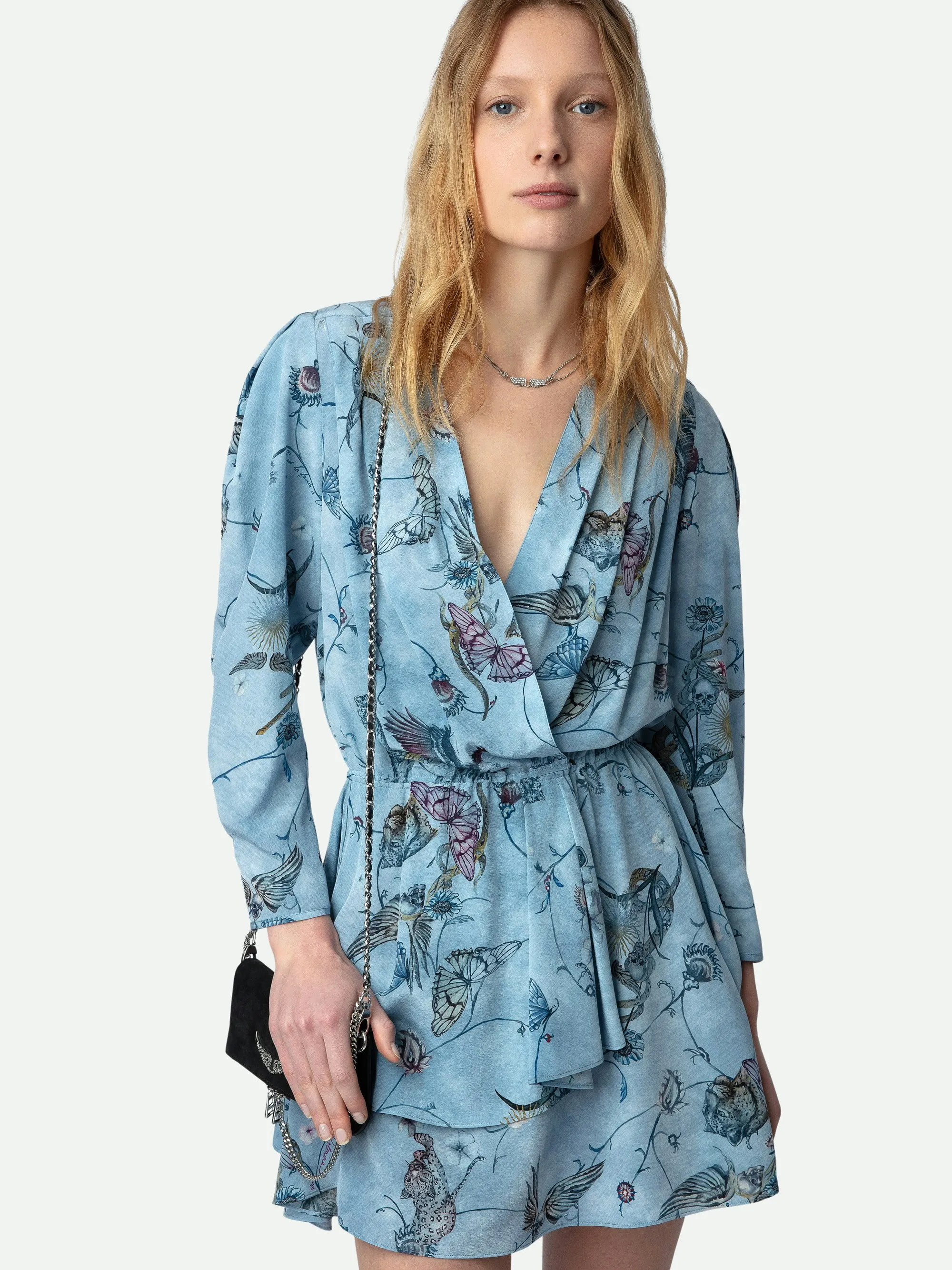 Vestido de Seda Rogers