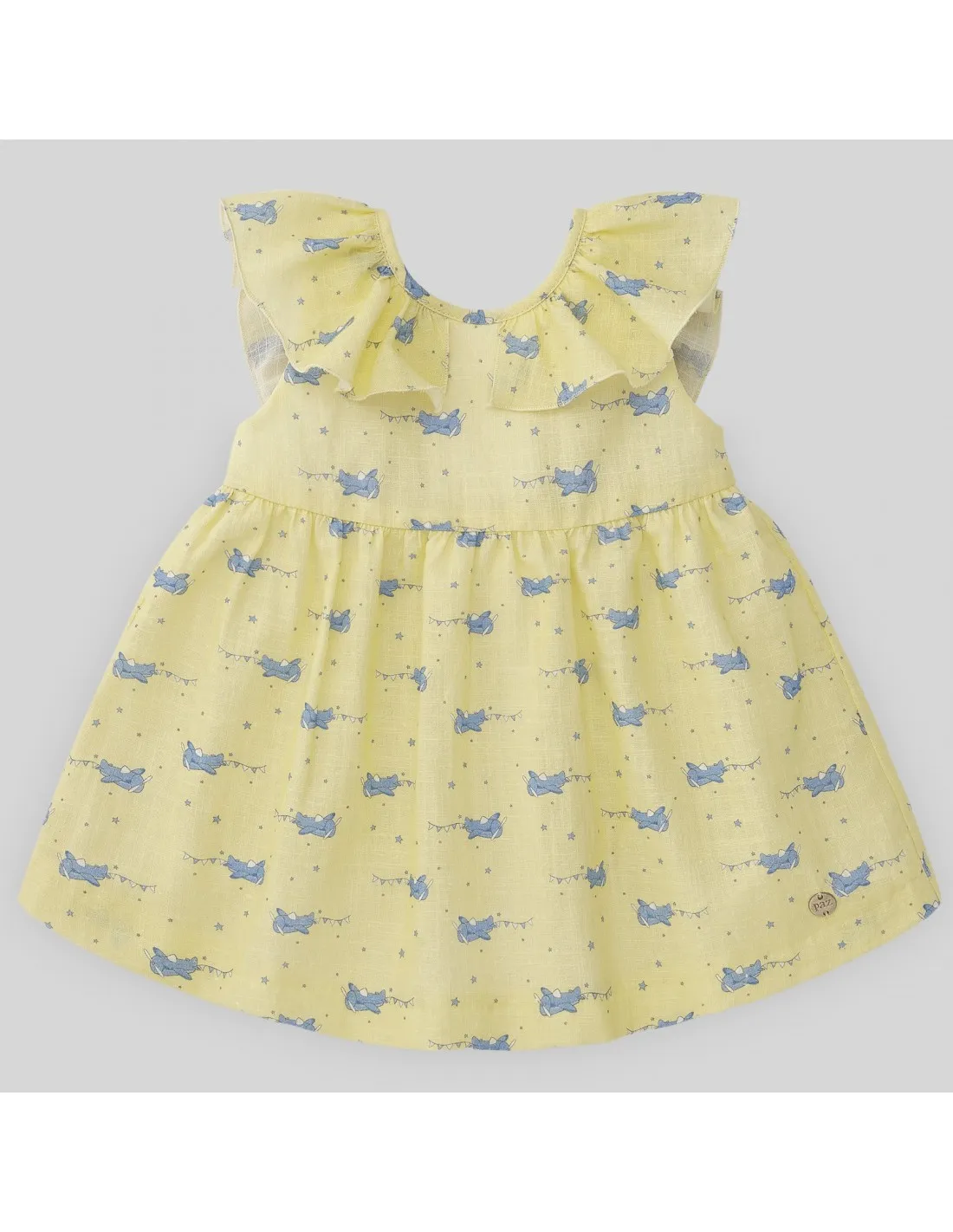 VESTIDO ESTAMPADO AVIONETAS 150730 PAZ RODRIGUEZ