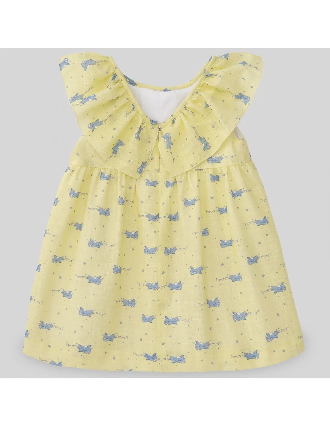 VESTIDO ESTAMPADO AVIONETAS 150730 PAZ RODRIGUEZ