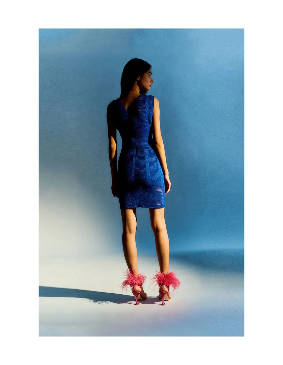 Vestido Flecos