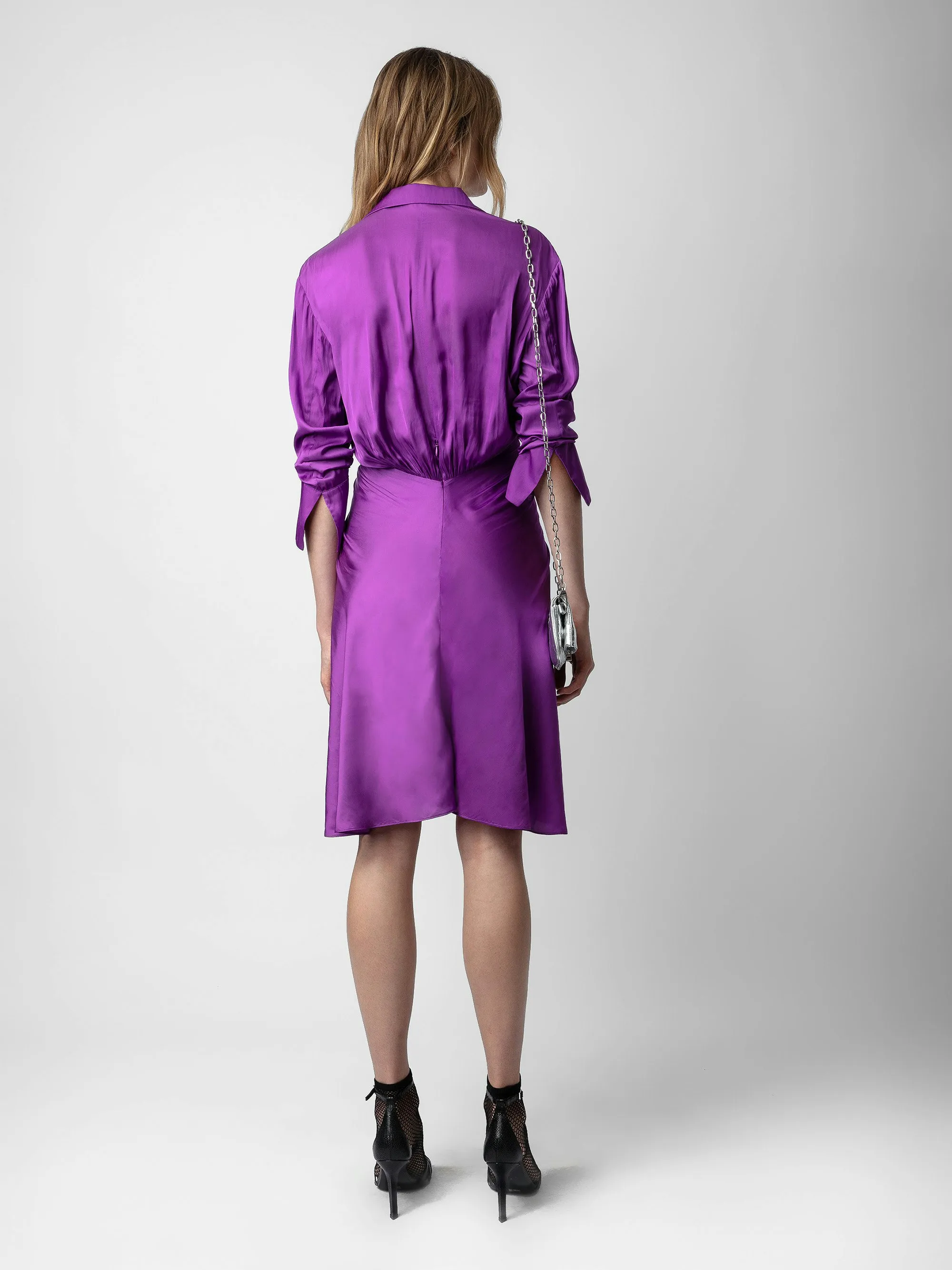 Vestido Rozo de Satén