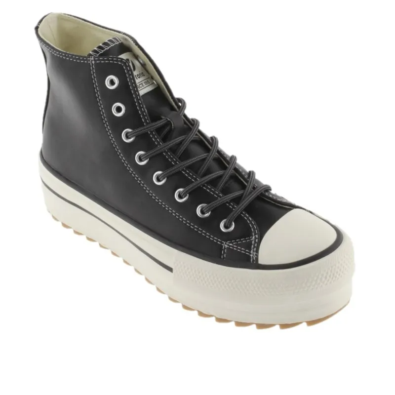 VICTORIA 1061123 Beige y Negro Bota basquet mujer