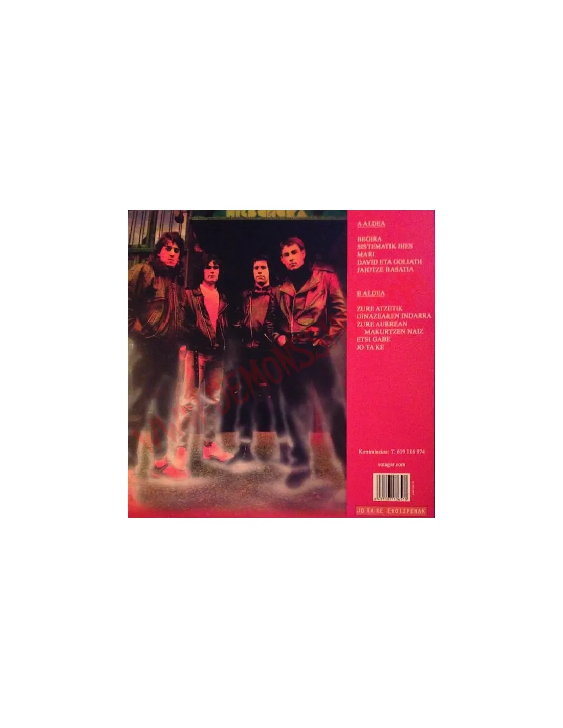 VINILO LP SUTAGAR  JAIOTZE BASATIA