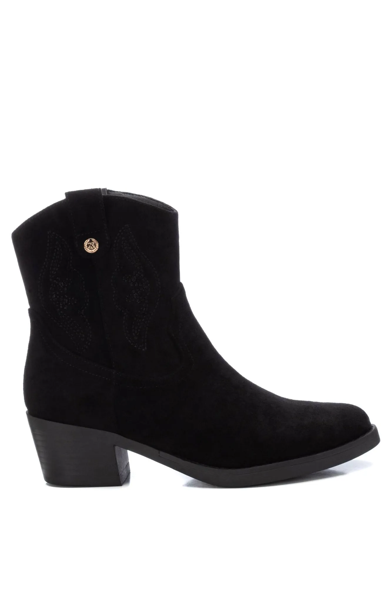 Xti Botin antelina tipo campero conn tacon