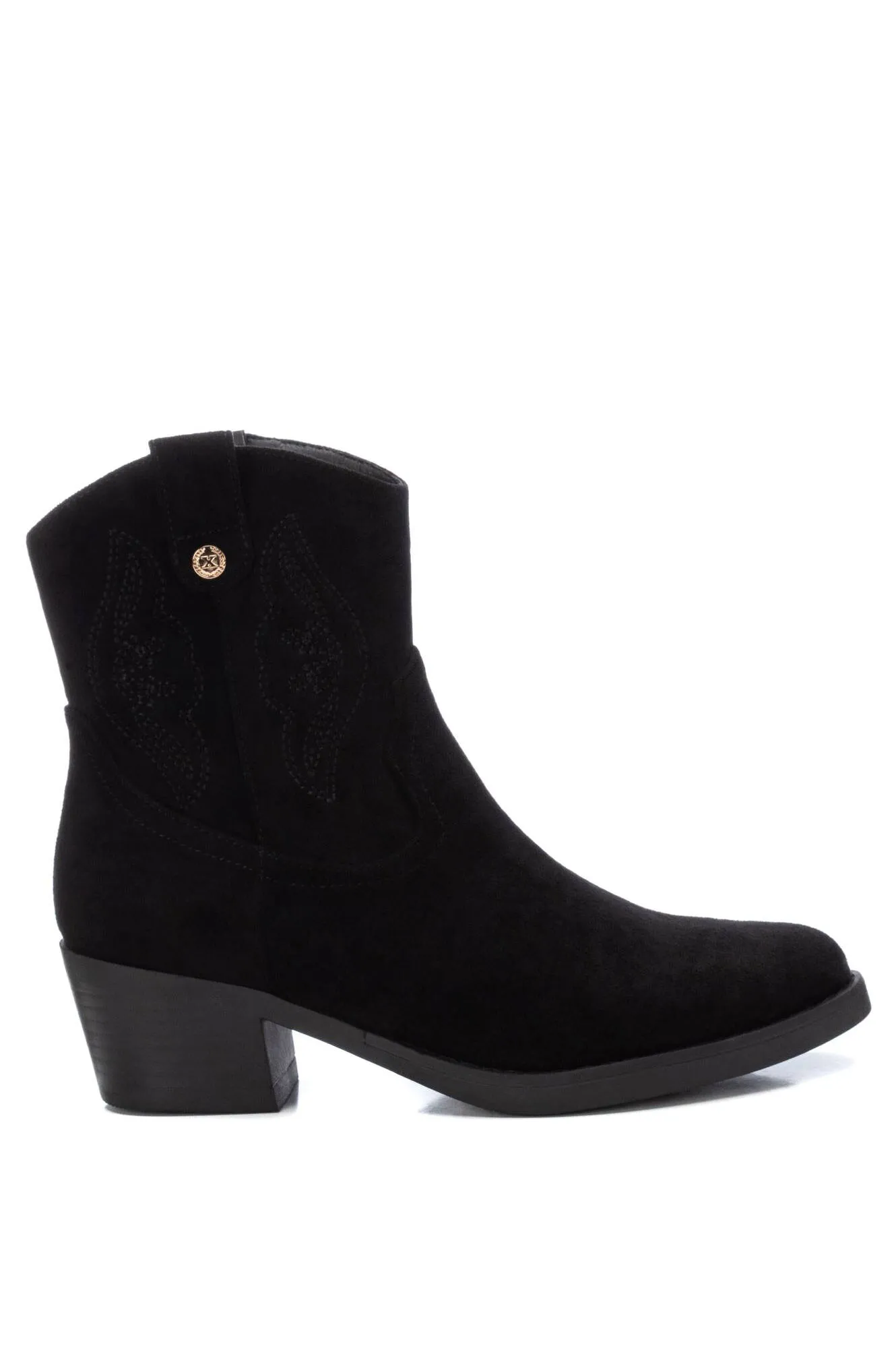 Xti Botin antelina tipo campero conn tacon