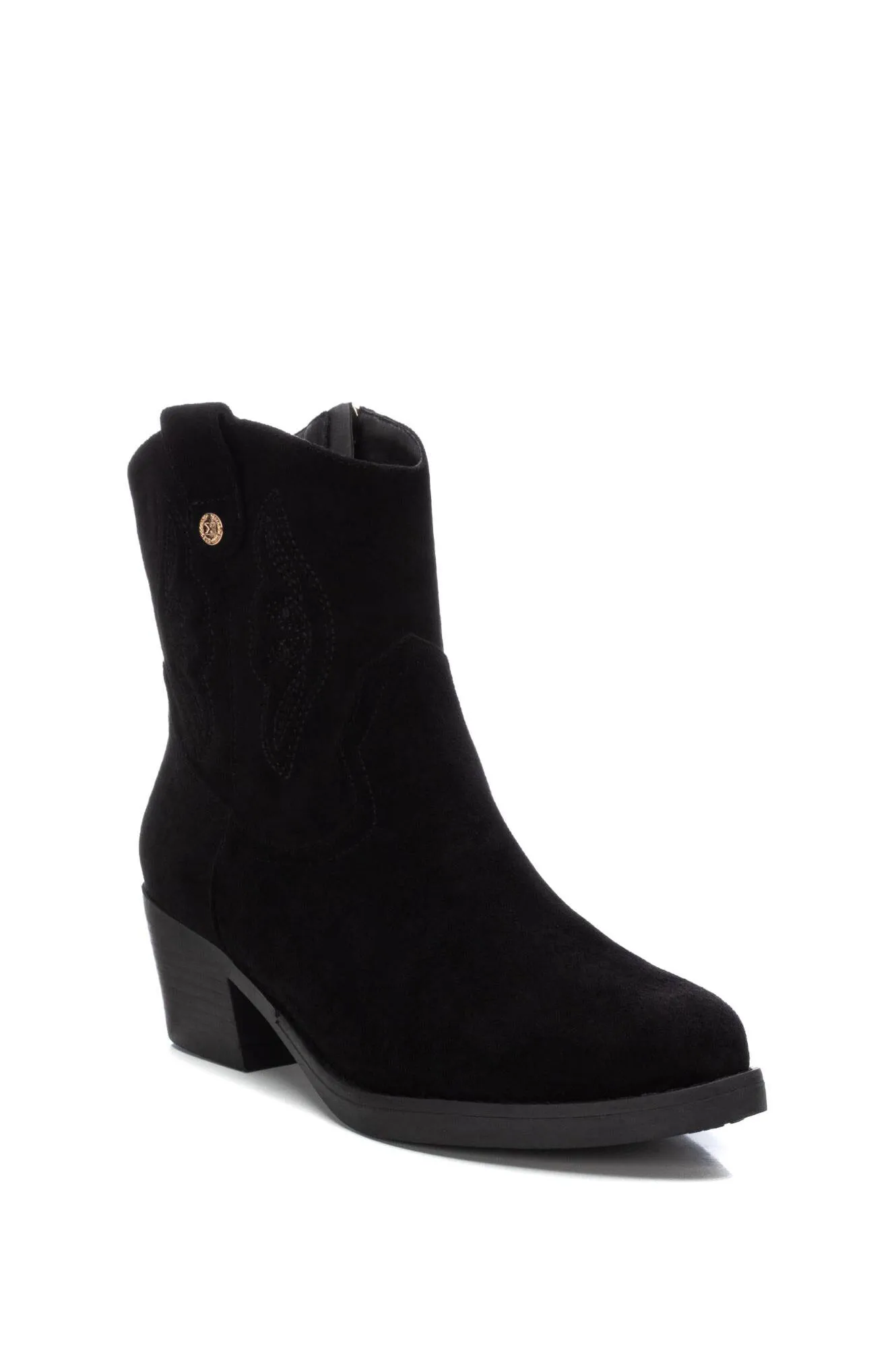 Xti Botin antelina tipo campero conn tacon