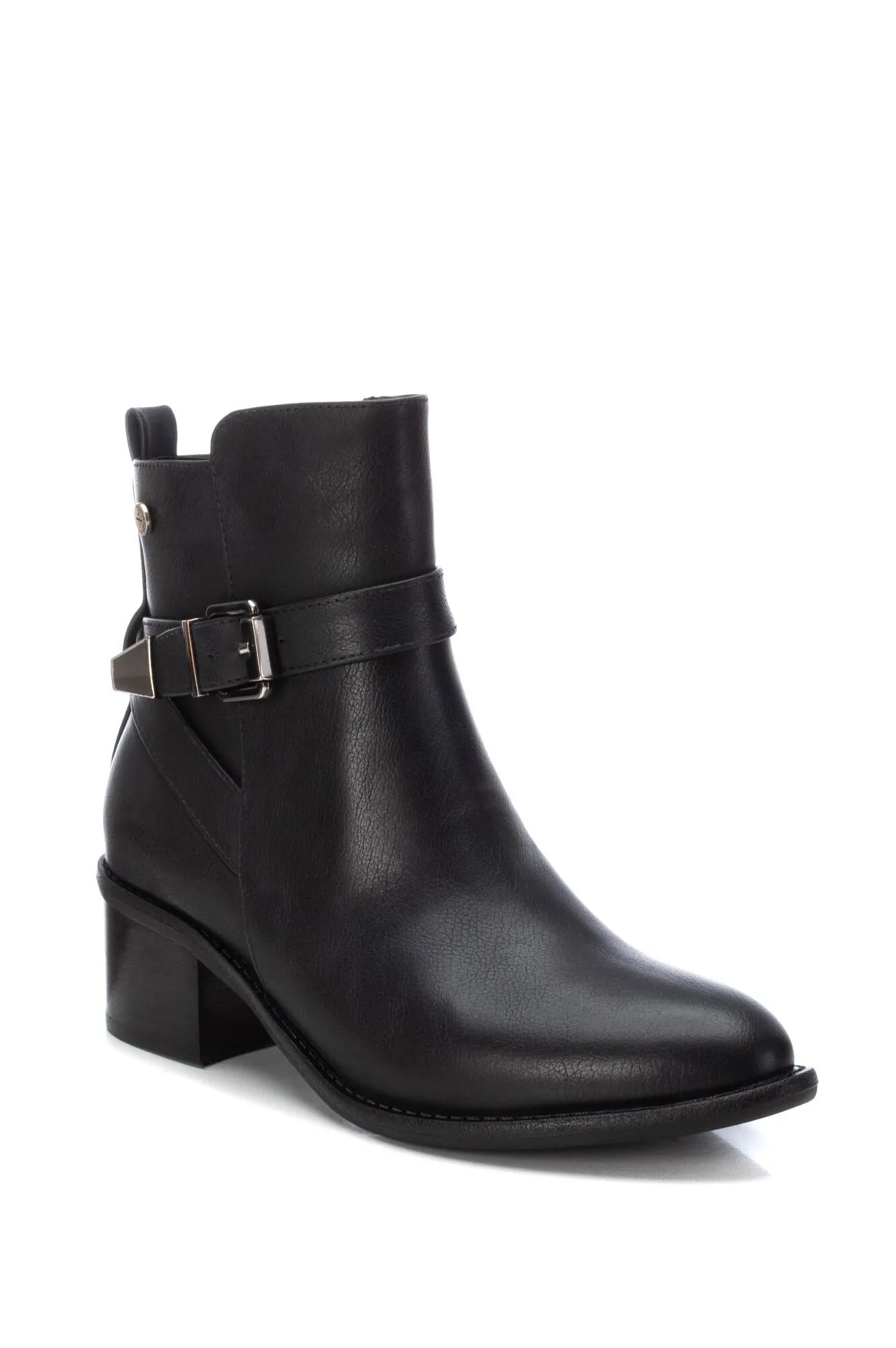 Xti Botin con tacon bajo y hebilla