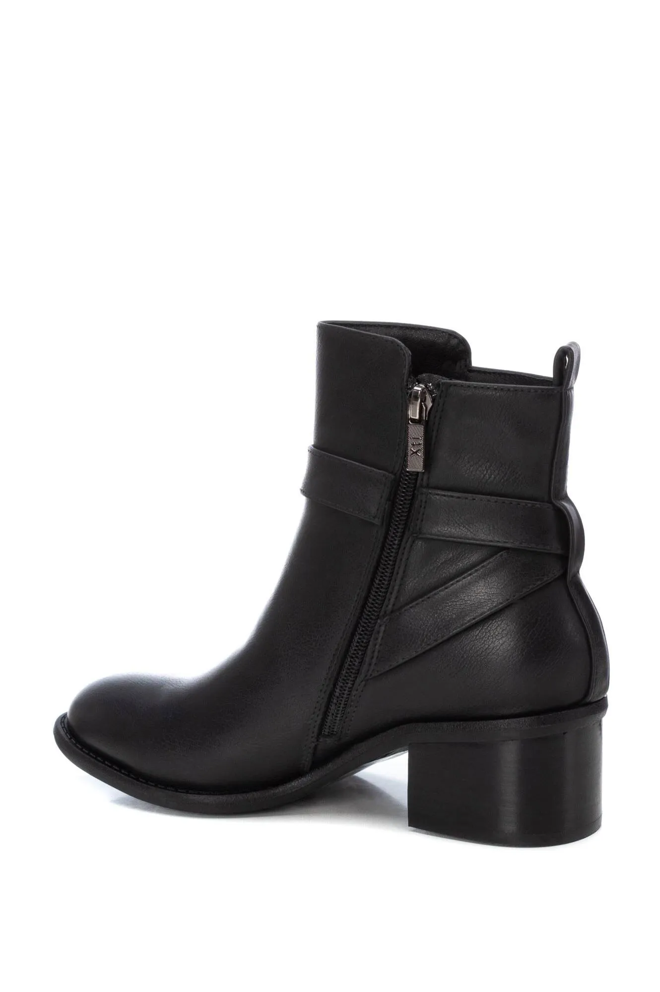 Xti Botin con tacon bajo y hebilla