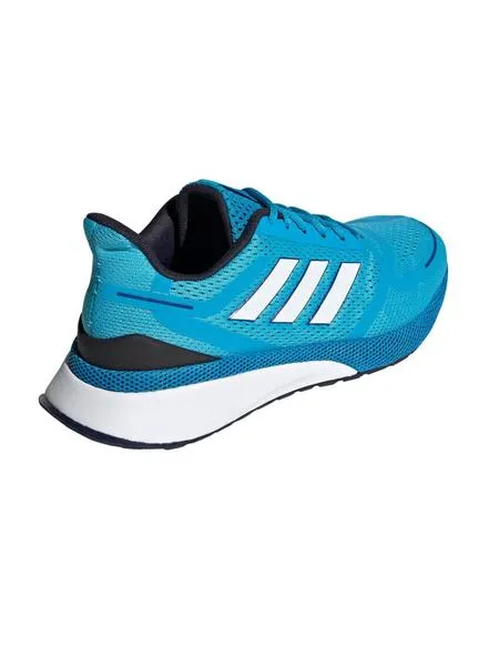 zapatilla adidas nova run azul hombre