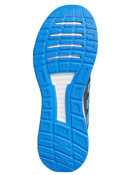 zapatilla adidas runfalcon gris/azul hombre