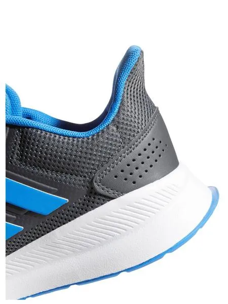 zapatilla adidas runfalcon gris/azul hombre