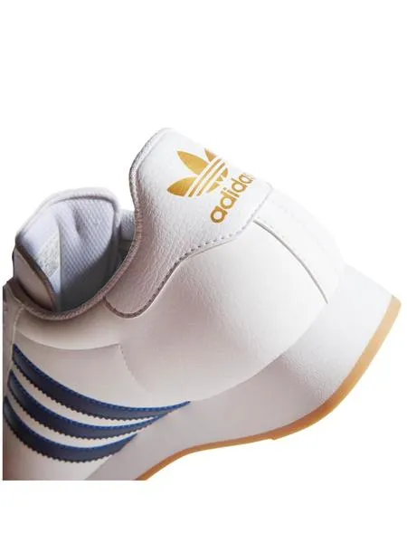 zapatilla adidas samoa blanco/azul hombre